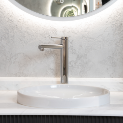 Смеситель ABBER Emotion AF8811 для накладной раковины, хром