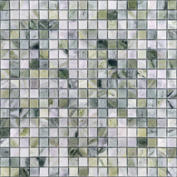 Мозаика LeeDo Ceramica Onice Verde oliva POL (15x15x7) 305х305, полированная глянцевая