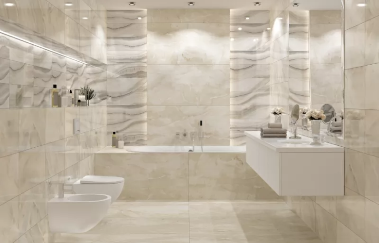 Керамогранит Kerranova K-95/LR Onice Milky 600x1200x10