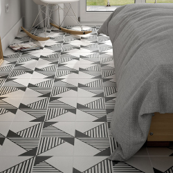 Плитка Equipe Caprice Deco 22127 Origami B&amp;W 20x20