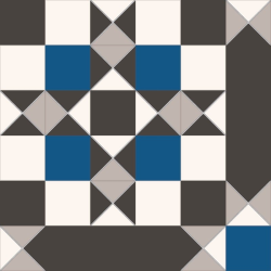 Керамогранит NiceKer Victorian Windsor blue 45,2x45,2