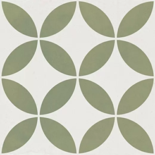 Керамогранит Harmony 37798 Mayari Green Petals Lt/22,3 22,3x22,3