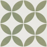 Керамогранит Harmony 37798 Mayari Green Petals Lt/22,3 22,3x22,3