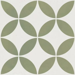 Керамогранит Harmony 37798 Mayari Green Petals Lt/22,3 22,3x22,3