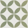 Керамогранит Harmony 37798 Mayari Green Petals Lt/22,3 22,3x22,3