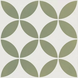 Керамогранит Harmony 37798 Mayari Green Petals Lt/22,3 22,3x22,3