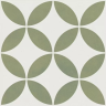Керамогранит Harmony 37798 Mayari Green Petals Lt/22,3 22,3x22,3