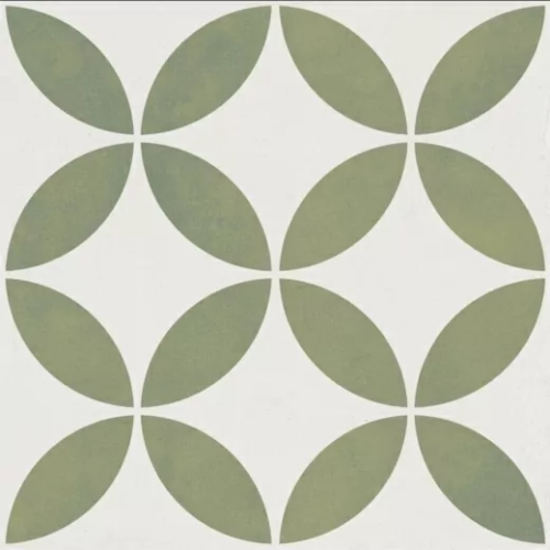 Керамогранит Harmony 37798 Mayari Green Petals Lt/22,3 22,3x22,3