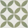 Керамогранит Harmony 37798 Mayari Green Petals Lt/22,3 22,3x22,3