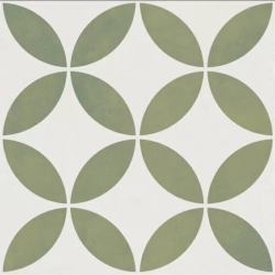 Керамогранит Harmony 37798 Mayari Green Petals Lt/22,3 22,3x22,3