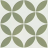 Керамогранит Harmony 37798 Mayari Green Petals Lt/22,3 22,3x22,3