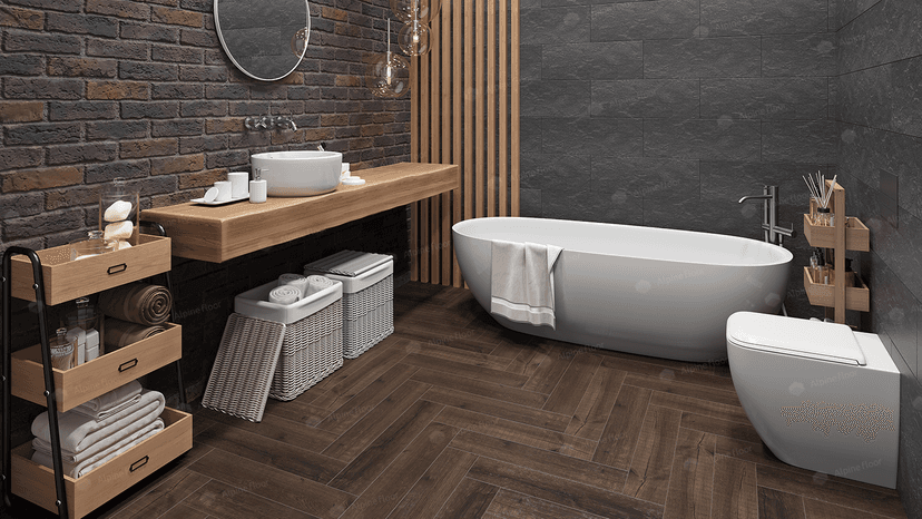 Кварцвиниловая плитка Alpine Floor Parquet Light Дуб Альферац ЕСО 13-22 MC
