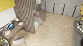 Кварцвиниловая плитка Alpine Floor Chevron Alpine LVT Сонома Chevron ECO 20-7