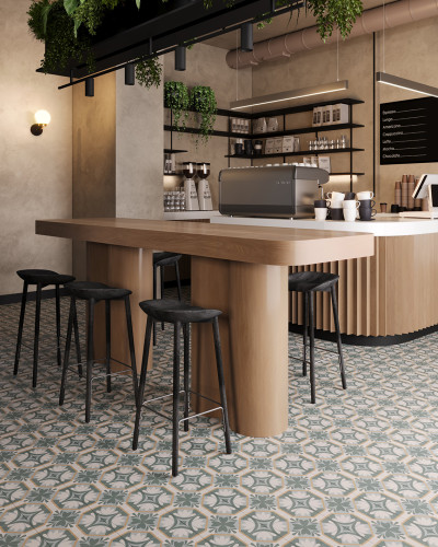 Керамогранит Smile Tile Siena Lima 20x20