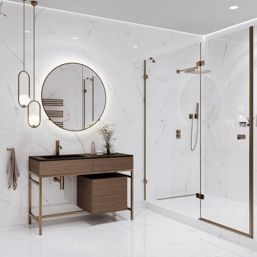 Керамогранит Global Tile Romantic GT60607603PR Белый 60x60