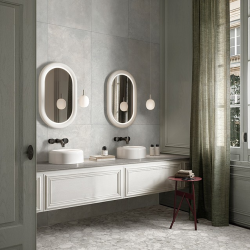 Керамогранит Vitra K948556R CementBase Светло-серый Матовый R10A Ректификат 9мм 60x120