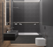 Керамогранит Laparet Сэндстоун Графит ПРО графитовый матовый R10/A КР 60х120
