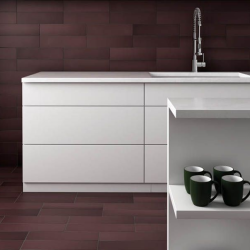 Плитка Equipe Stromboli 25895 Oxblood 9,2x36,8