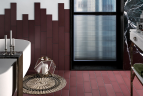 Керамогранит Equipe Stromboli 25895 Oxblood 9,2x36,8