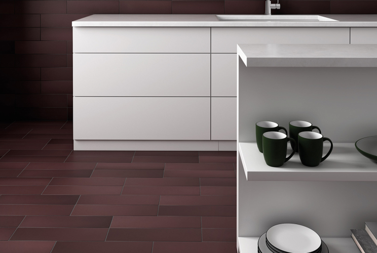 Керамогранит Equipe Stromboli 25895 Oxblood 9,2x36,8