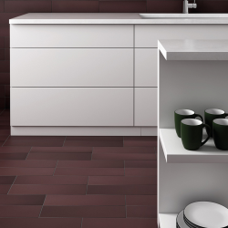 Керамогранит Equipe Stromboli 25895 Oxblood 9,2x36,8