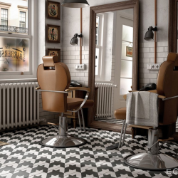 Плитка Equipe Caprice Deco 22128 Tweed B&amp;W 20x20