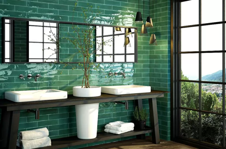 Керамическая плитка Cifre Opal Emerald 7.5x30