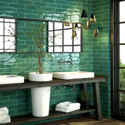 Керамическая плитка Cifre Opal Emerald 7.5x30