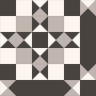 Керамогранит NiceKer Victorian Windsor black 45,2x45,2