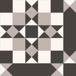 Керамогранит NiceKer Victorian Windsor black 45,2x45,2
