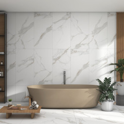 Керамогранит Neodom N20575 Classic Marble Statuario Irish Gold Linear 60x120
