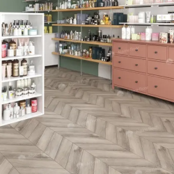 Кварцвиниловая плитка Alpine Floor Chevron Alpine LVT Дуб Исида Chevron ECO 20-8