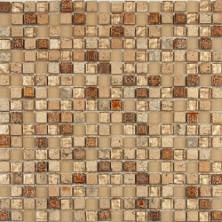 Мозаика NSmosaic S-822 стекло керамика (15x15x8) 305х305, матовая
