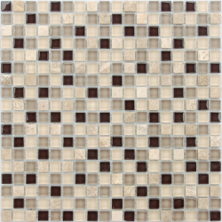 Мозаика LeeDo Ceramica Island (15x15x4) 305х305, глянцевая и матовая