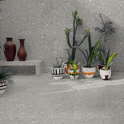 Керамогранит Global Tile Saga GT60602301MR Серый 60x60