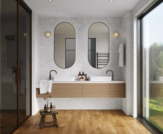 Керамогранит Laparet SG50004720R Connect Pearl светло-серый матовый 59,50x119,10