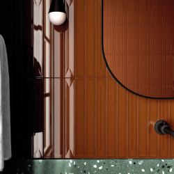 Плитка Equipe Vitral 31167 Caramel Reactive 5x40