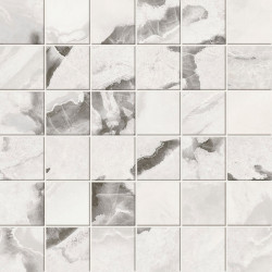 Мозаика Atlas Concorde Russia 610110001189 Forte dei Marmi Quark Oyster White Mosaic Cer Rett 30x30