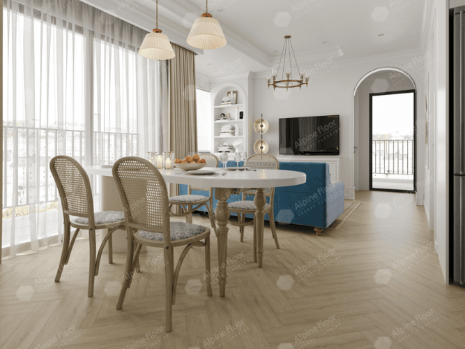 Кварцвиниловая плитка Alpine Floor Parquet Light Дуб Денеб ЕСО 13-25 MC