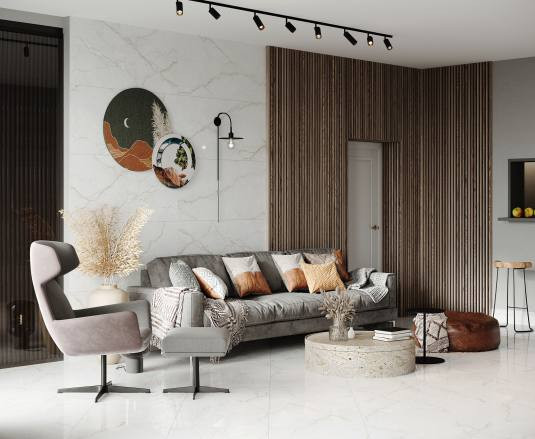 Керамогранит Laparet Torso Gold Полированный 60х120