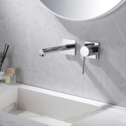 Смеситель ABBER Emotion AF8812 для раковины скрытого монтажа, хром