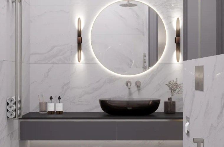 Керамогранит Laparet LP6012G0551R Solo Bianco белый глянцевые чернила 59,5х119,1