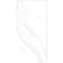 Керамогранит Laparet LP6012G0551R Solo Bianco белый глянцевые чернила 59,5х119,1