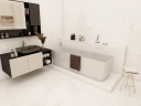 Керамогранит Duna RP-203102 Sisam White Glossy 60x120