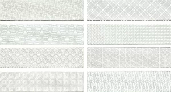 Керамическая плитка Cifre Decor Opal White 7.5x30