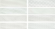 Керамическая плитка Cifre Decor Opal White 7.5x30