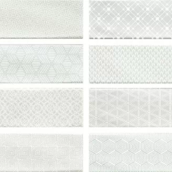 Керамическая плитка Cifre Decor Opal White 7.5x30