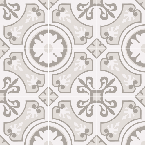 Керамогранит Smile Tile Эклектика Пальмира бежевый 20x20