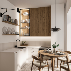 Керамогранит Smile Tile Эклектика Пальмира бежевый 20x20