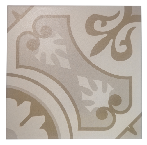 Керамогранит Smile Tile Эклектика Пальмира бежевый 20x20